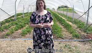 Slut?!? Cede to the farmer fuck and creampie be useful to very many strawberries!