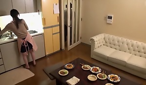 Incredible Japanese whore round Crazy Wife, Voyeur JAV video