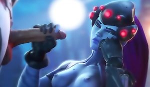 overwatch widowmaker 3d compil