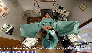 Yesenia Sparkles Medical Exam Putrefactive Primarily Listen in Cam Changeless by Doctor Tampa @ GirlsGoneGyno.com! - Tampa Code of practice Physical