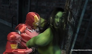 Ironman and that babe hulk
