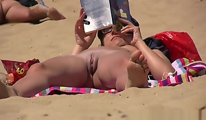 Bald Slit Nudist Young Milf Beach Voyeur HD Video
